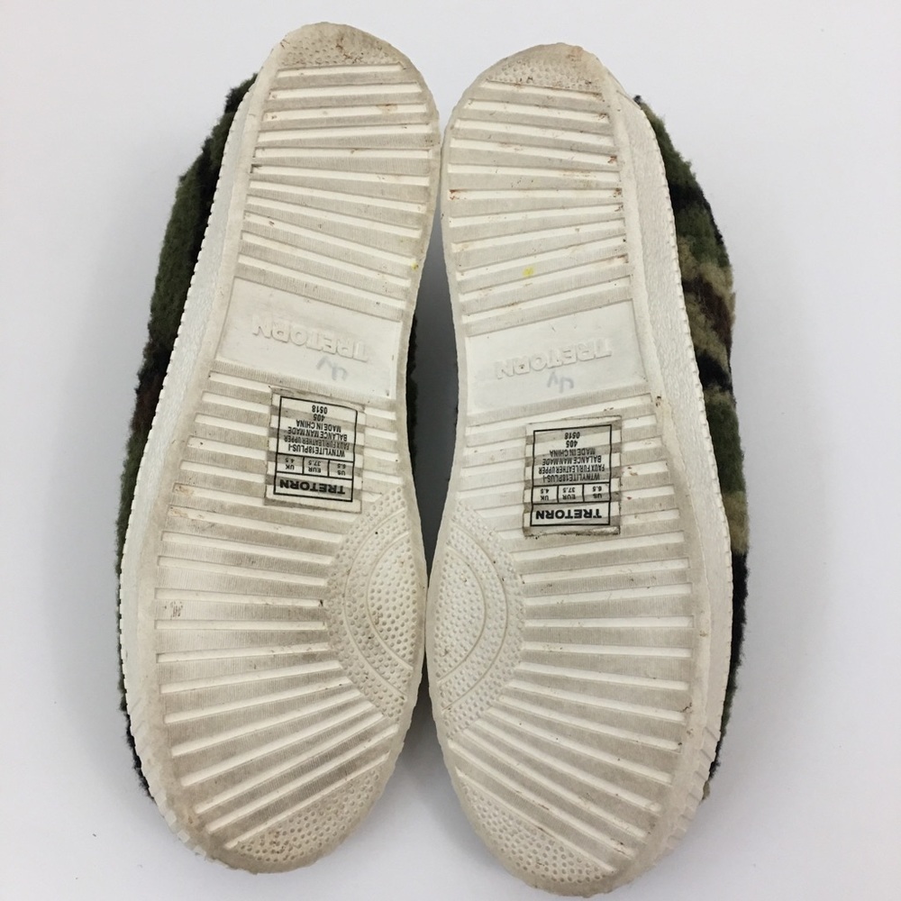 Tretorn Nylite Plus Sneakers Camo Faux Shearling Sneakers Size 6.5 - Picture 8 of 9